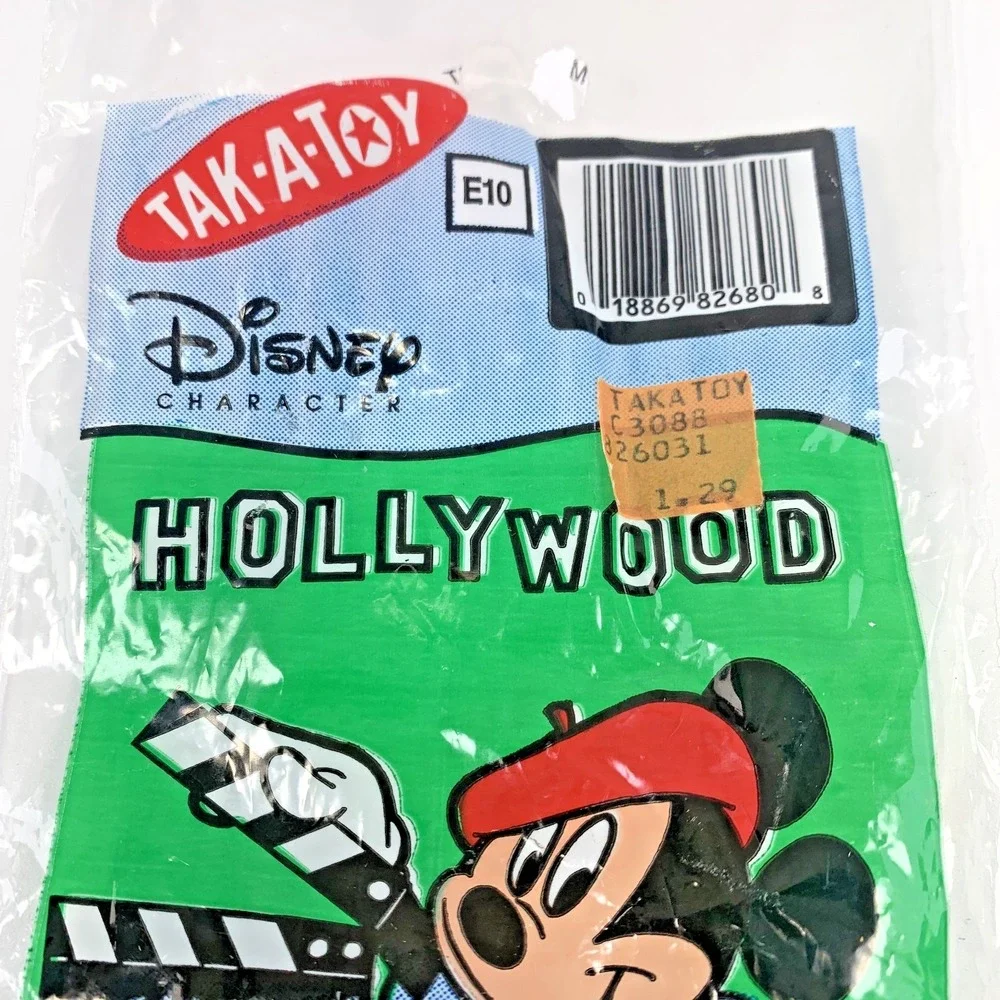 Vintage MICKEY MOUSE Walt Disney Tak A Toy Punch Ball 1988 USA‎ SEALED